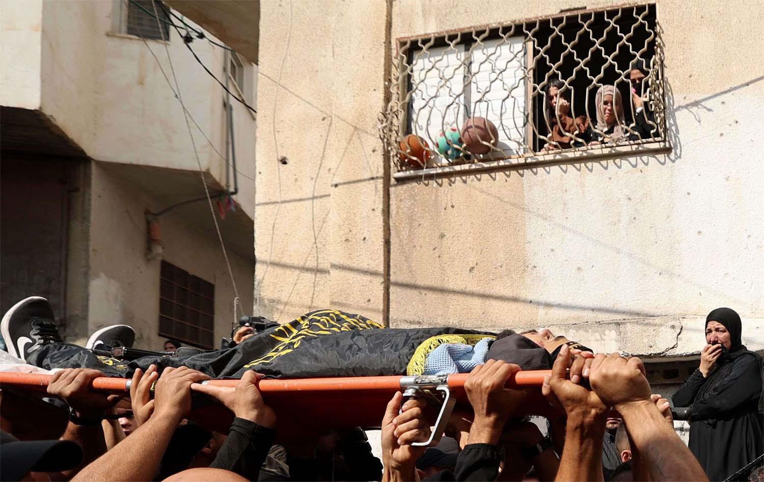 The Israeli raids have killed over 120 Palestinians, making this year the deadliest since 2015