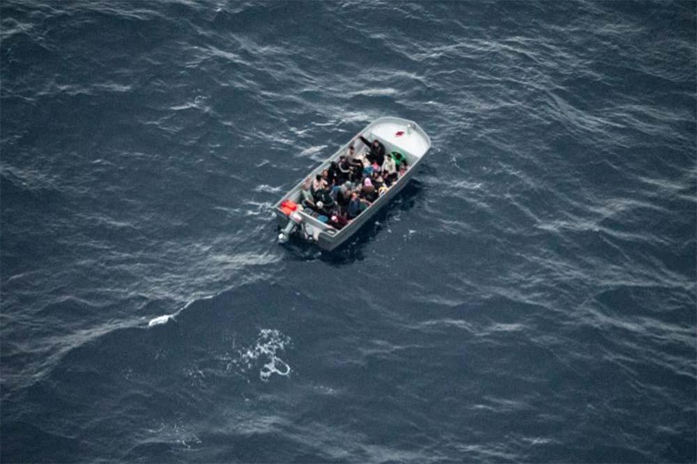 The NGOs said the incident happened on September 26 when 23 migrants who had been at sea in a small boat for four days