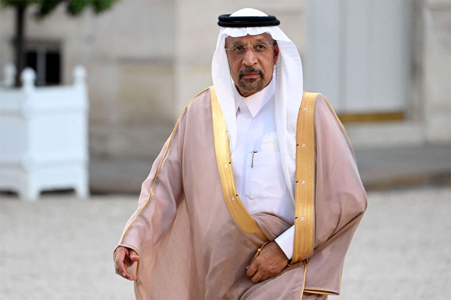Saudi Arabia's Investment Minister Khalid al-Falih 