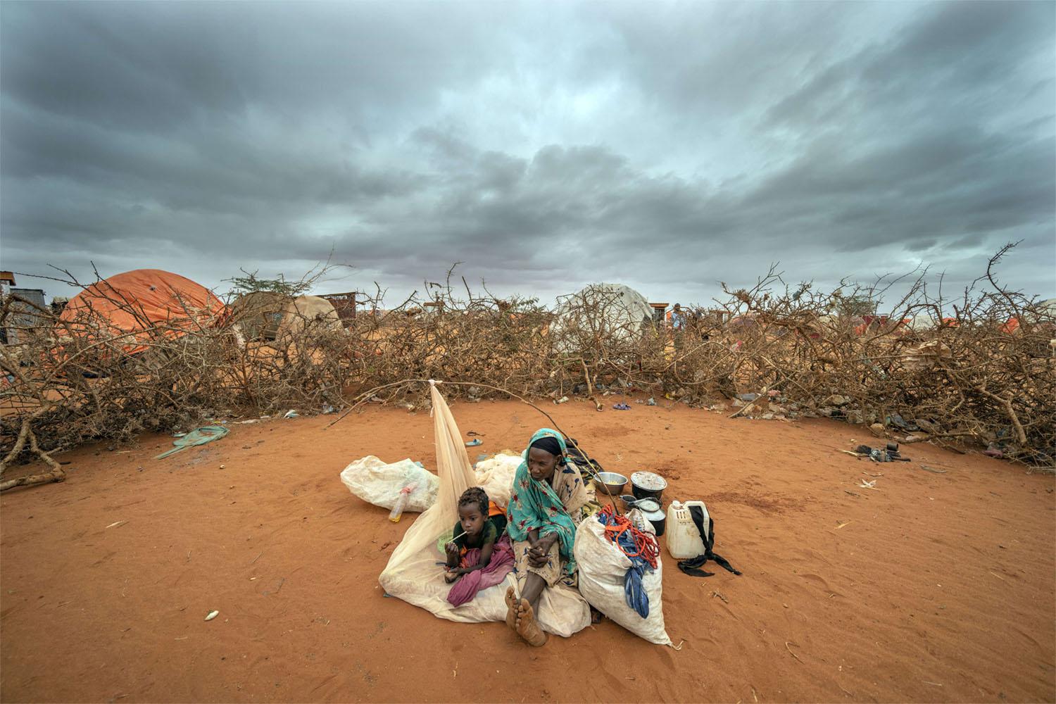 Drought brings famine near