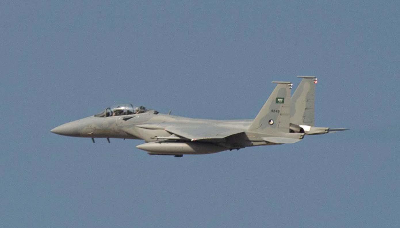 Saudi F15 fighter jet