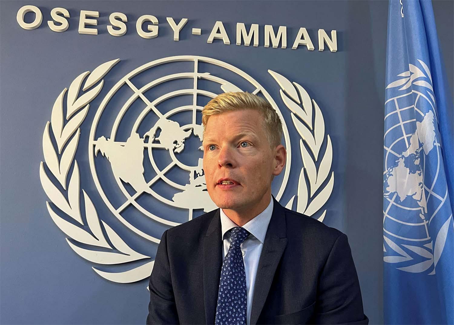 United Nations special envoy for Yemen, Hans Grundberg