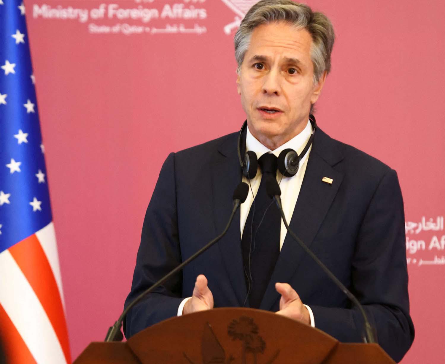 US Secretary of State Antony Blinken 
