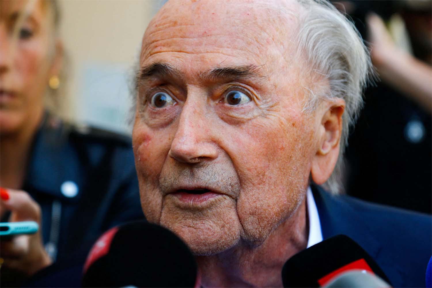 Blatter was president of FIFA when Qatar was awarded the 2022 World Cup hosting rights in 2010
