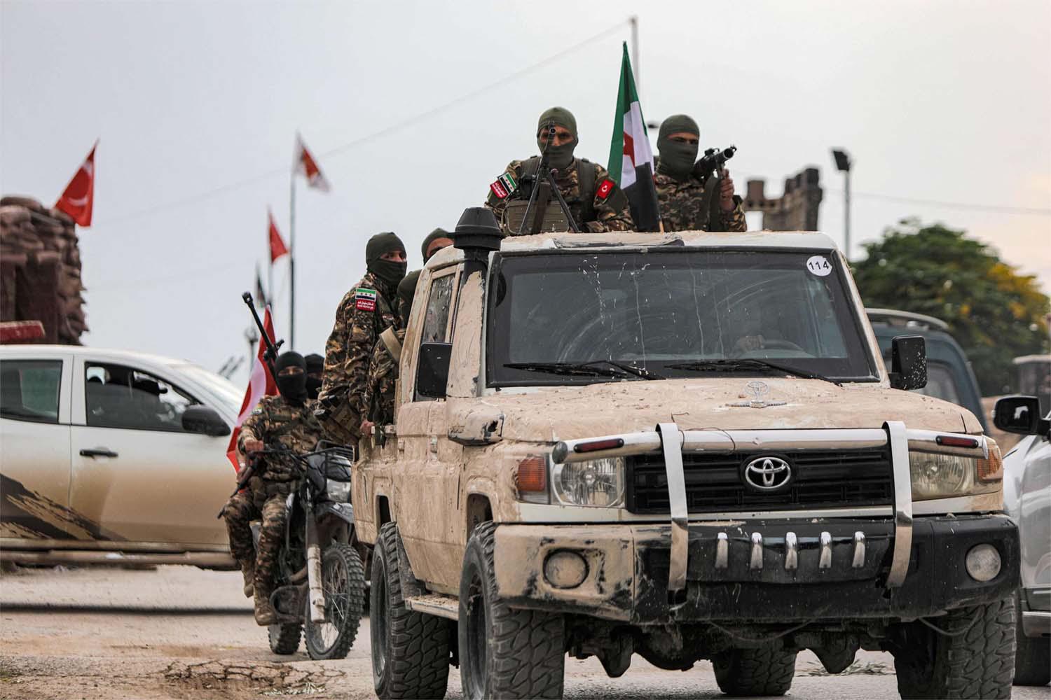Kurdish forces in Syria