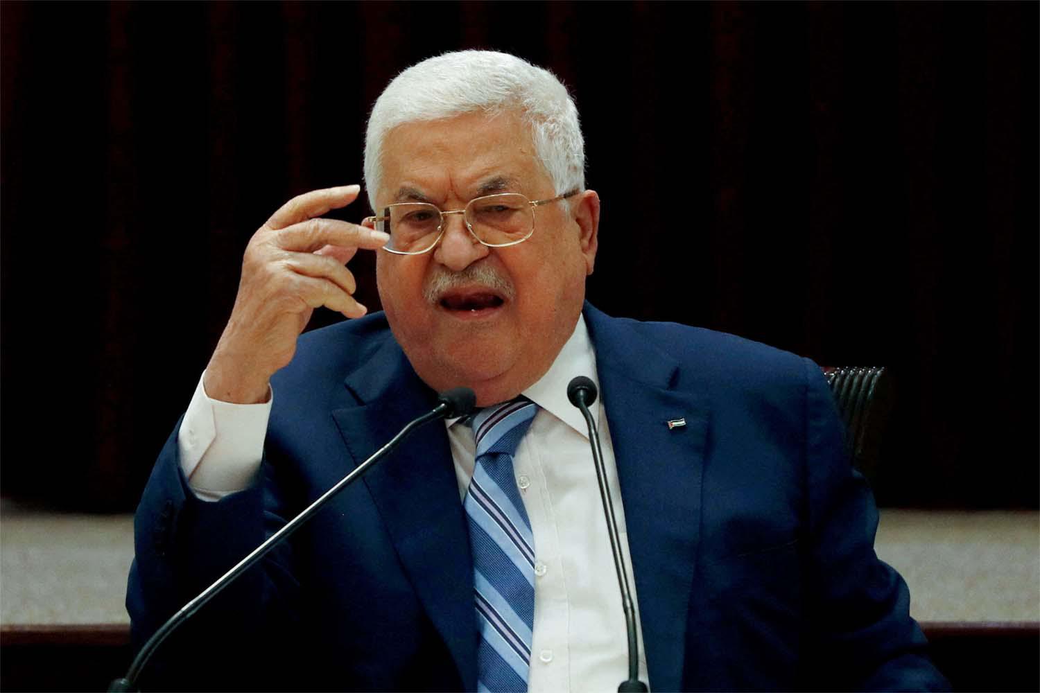 Abbas: I have a problem with Israel, Israel occupies my land and my country