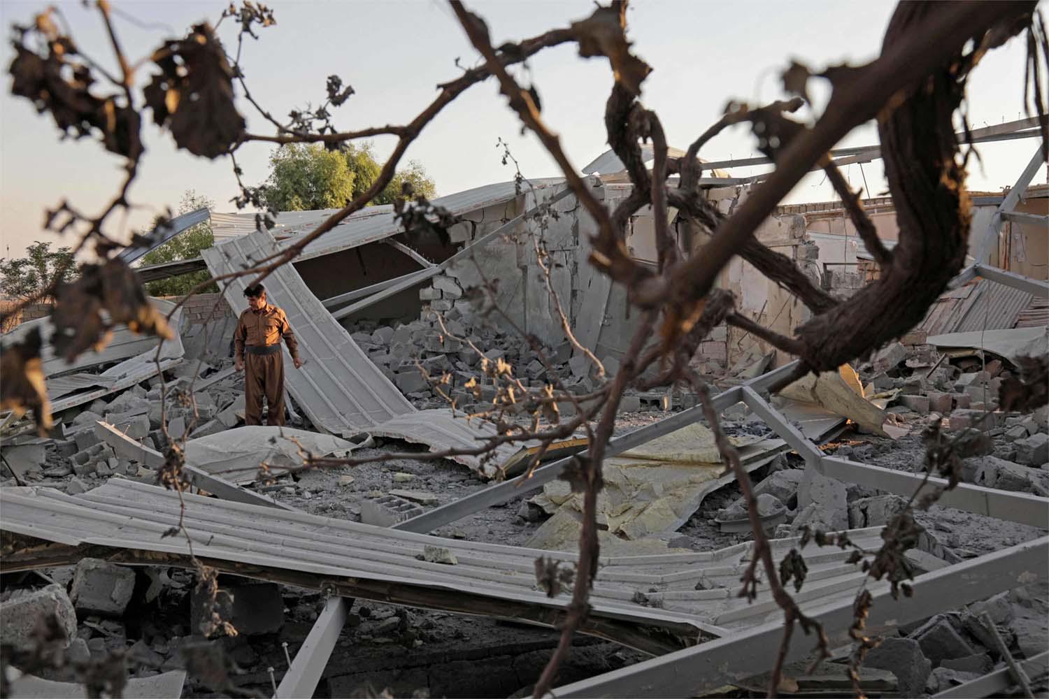 The casualty number from Iran's salvo in Iraq’s northern province of Suleimaniyah is expected to rise