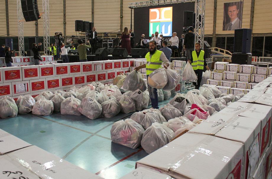 حملة تجميع ملابس في سوريا