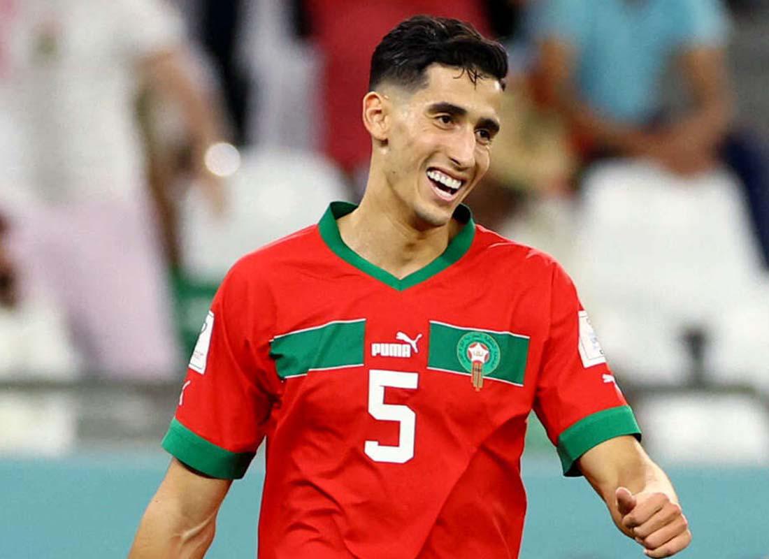 Aguerd has been one of the stalwarts of Morocco's surprise run to the last eight 