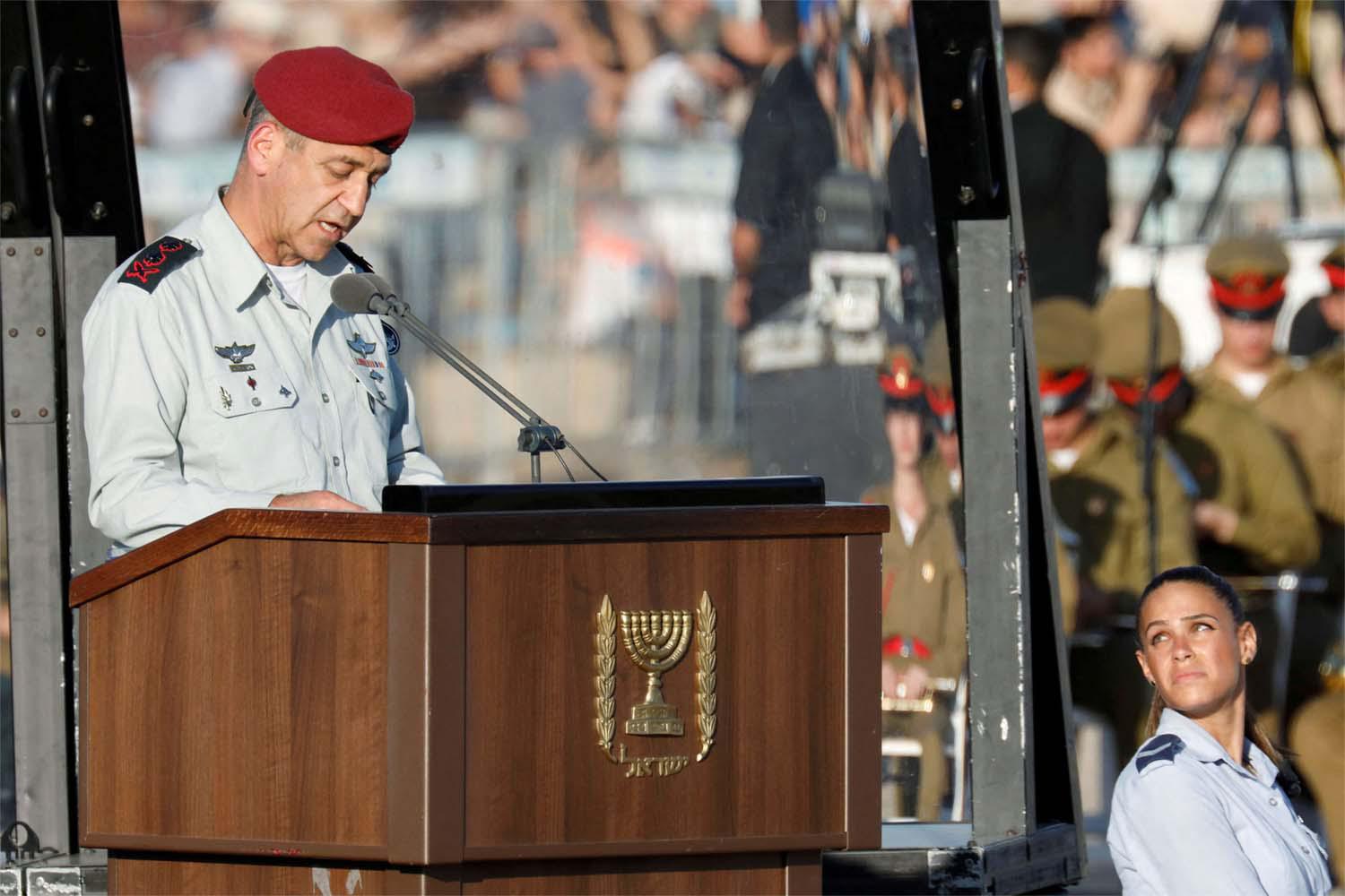 Lieutenant-General Aviv Kohavi said the truck was carrying weaponry