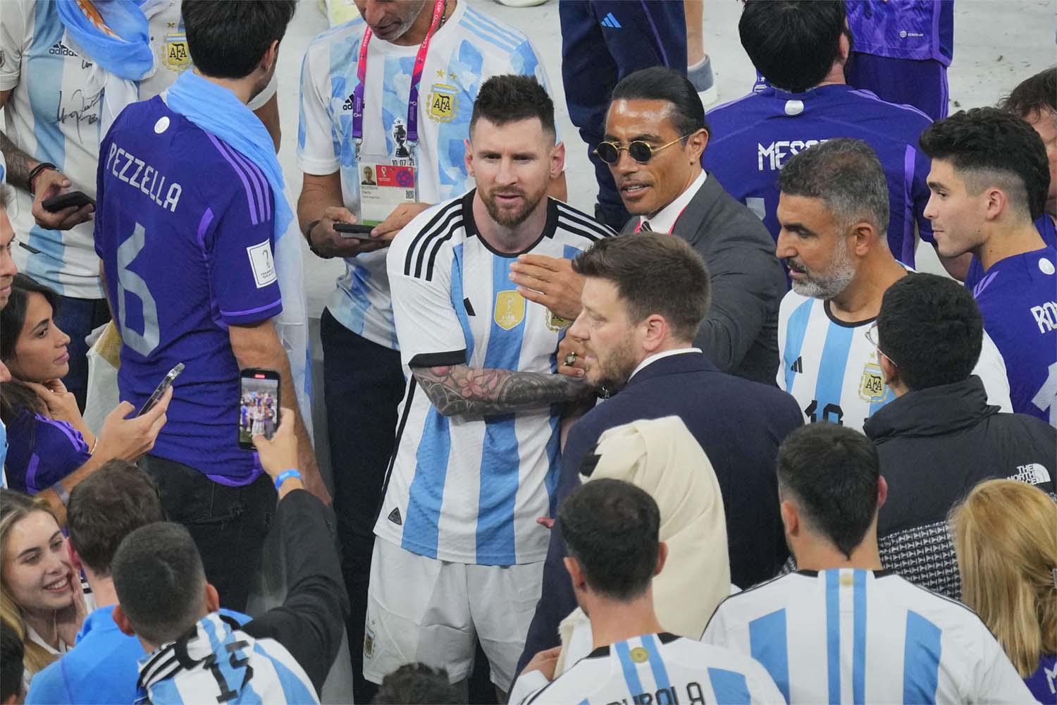 Who allowed him to go to the pitch?