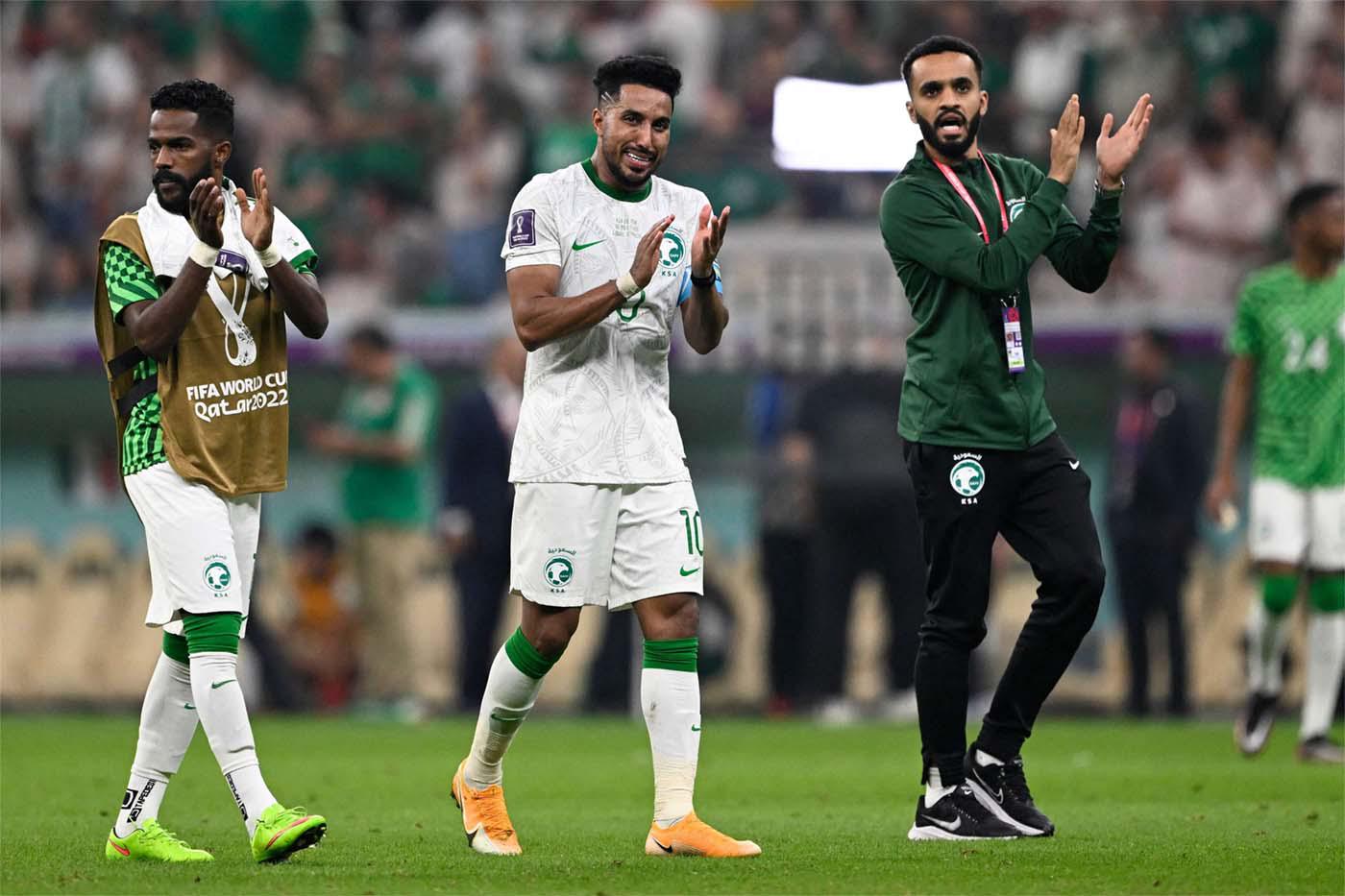 Saudi Arabia finished bottom of Group C, three points behind group winners Argentina
