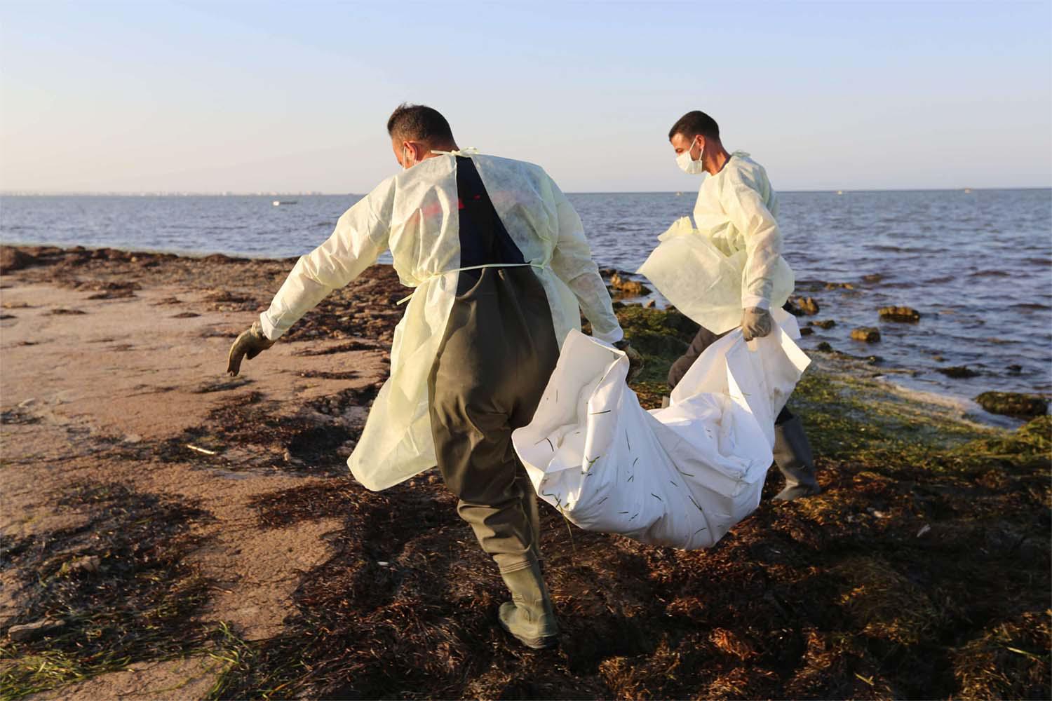 The bodies were handed over to the regional hospital in the city of Sfax