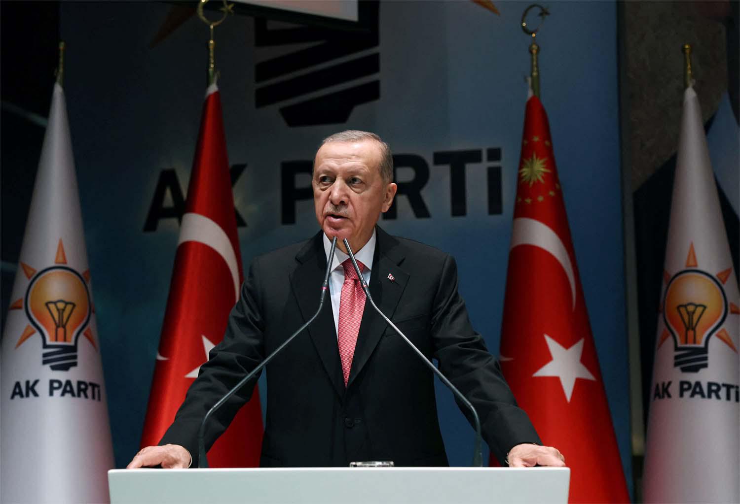 Turkish President Tayyip Erdogan 