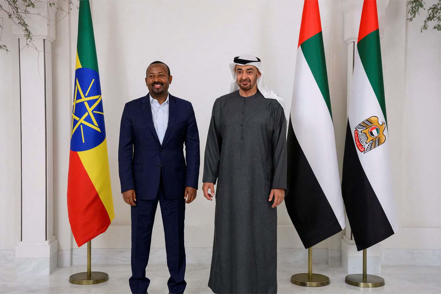 Abiy Ahmed is visiting the UAE to attend the Abu Dhabi Sustainability Week