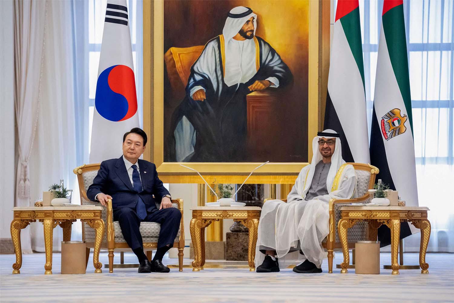The UAE investment will be directed at nuclear power, defence, hydrogen and solar energy industries