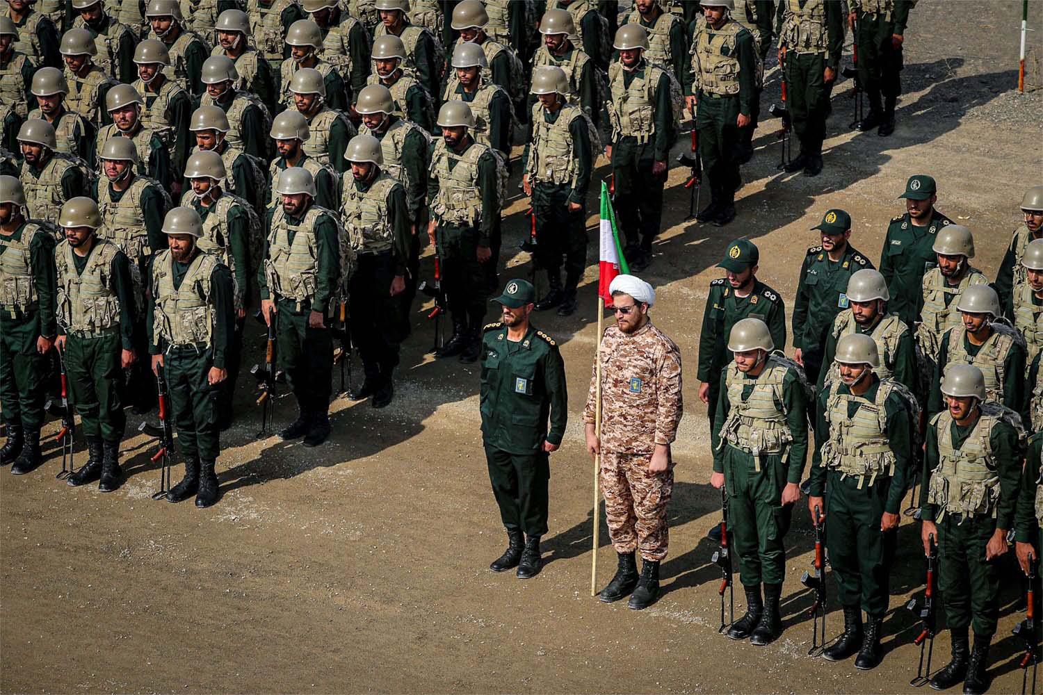 Iran's Revolutionary Guards last week arrested seven people with links to Britain over anti-government protests 