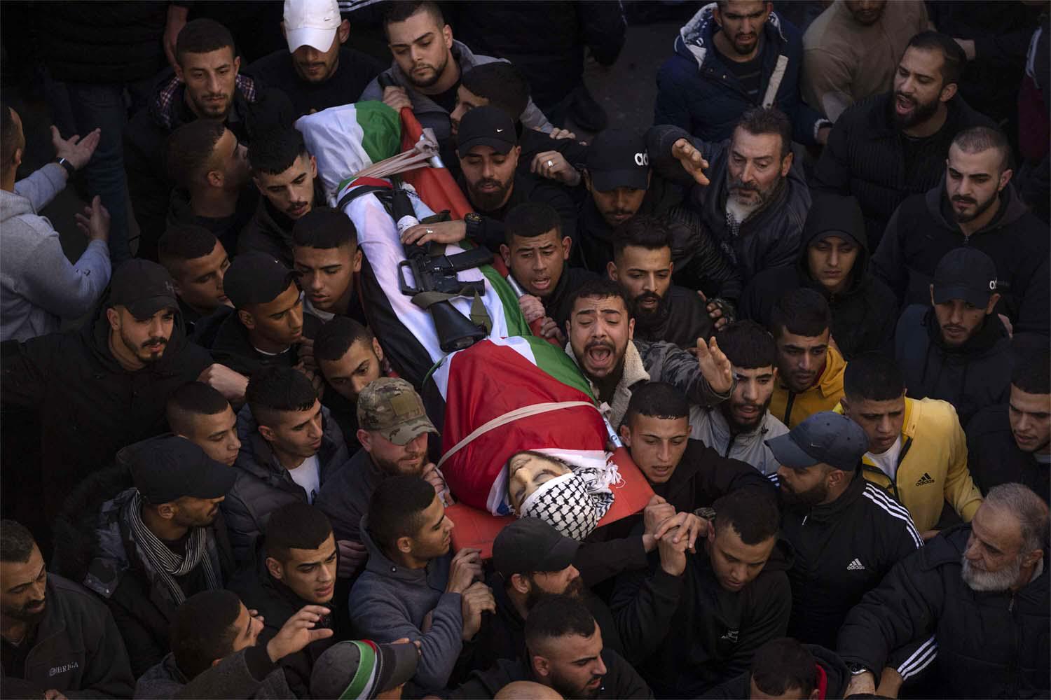 Nearly 150 Palestinians were killed by Israeli fire in the West Bank and east Jerusalem in 2022