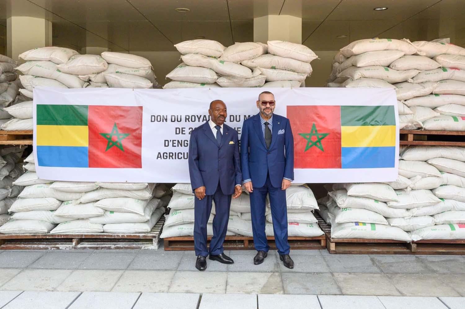 The act of solidarity is part of Morocco's concern for Gabonese farmers