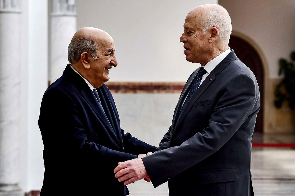 رئيسا الجزائر وتونس يبددان مخاوف أزمة بين البلدين الجارين