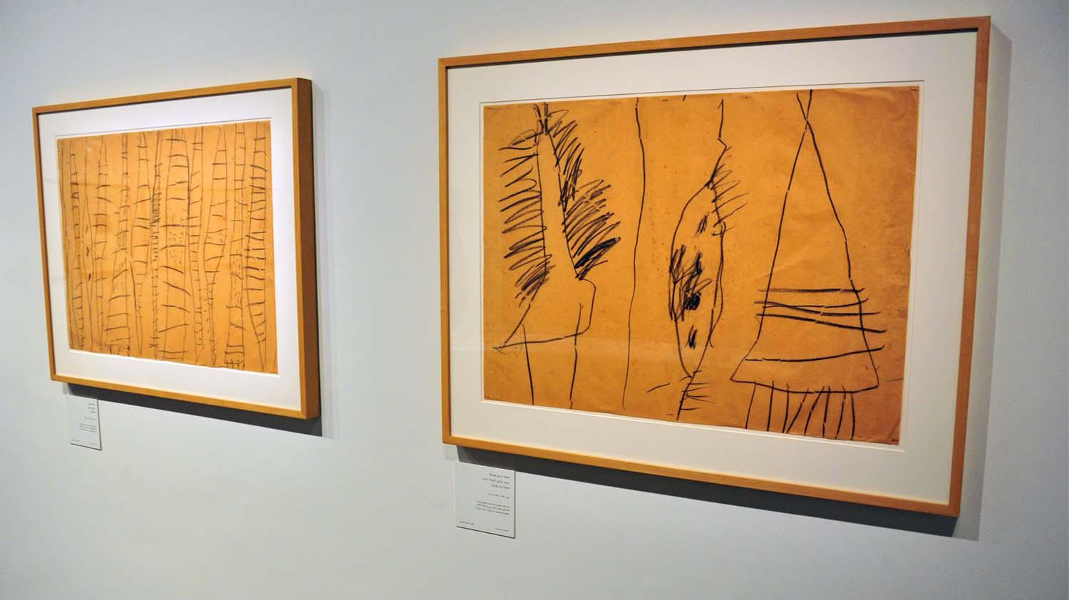 Cy Twombly was fascinated by Berber culture
