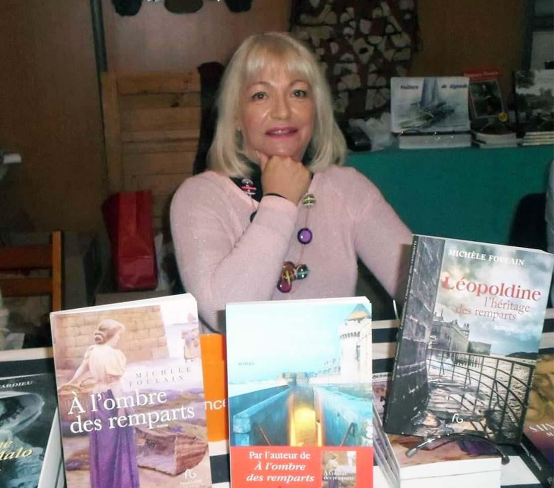 French writer Michèle Foulain 