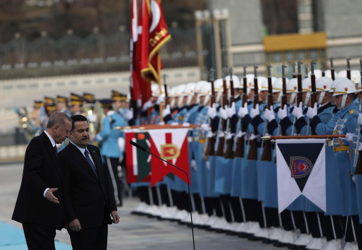 أردوغان يؤكد حرص تركيا على زيادة التجارة الثنائية مع العراق
