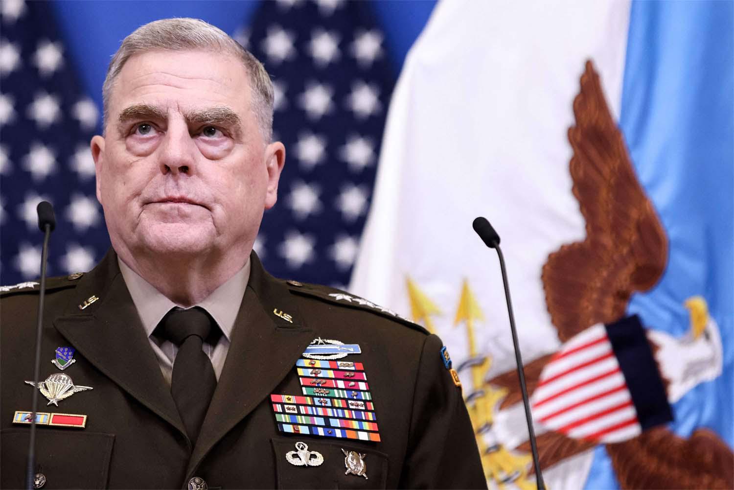 US Chairman of the Joint Chiefs of Staff, General Mark Milley