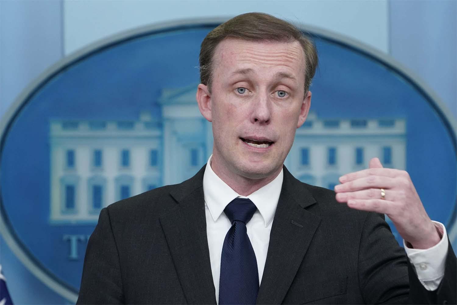 US national security adviser Jake Sullivan 