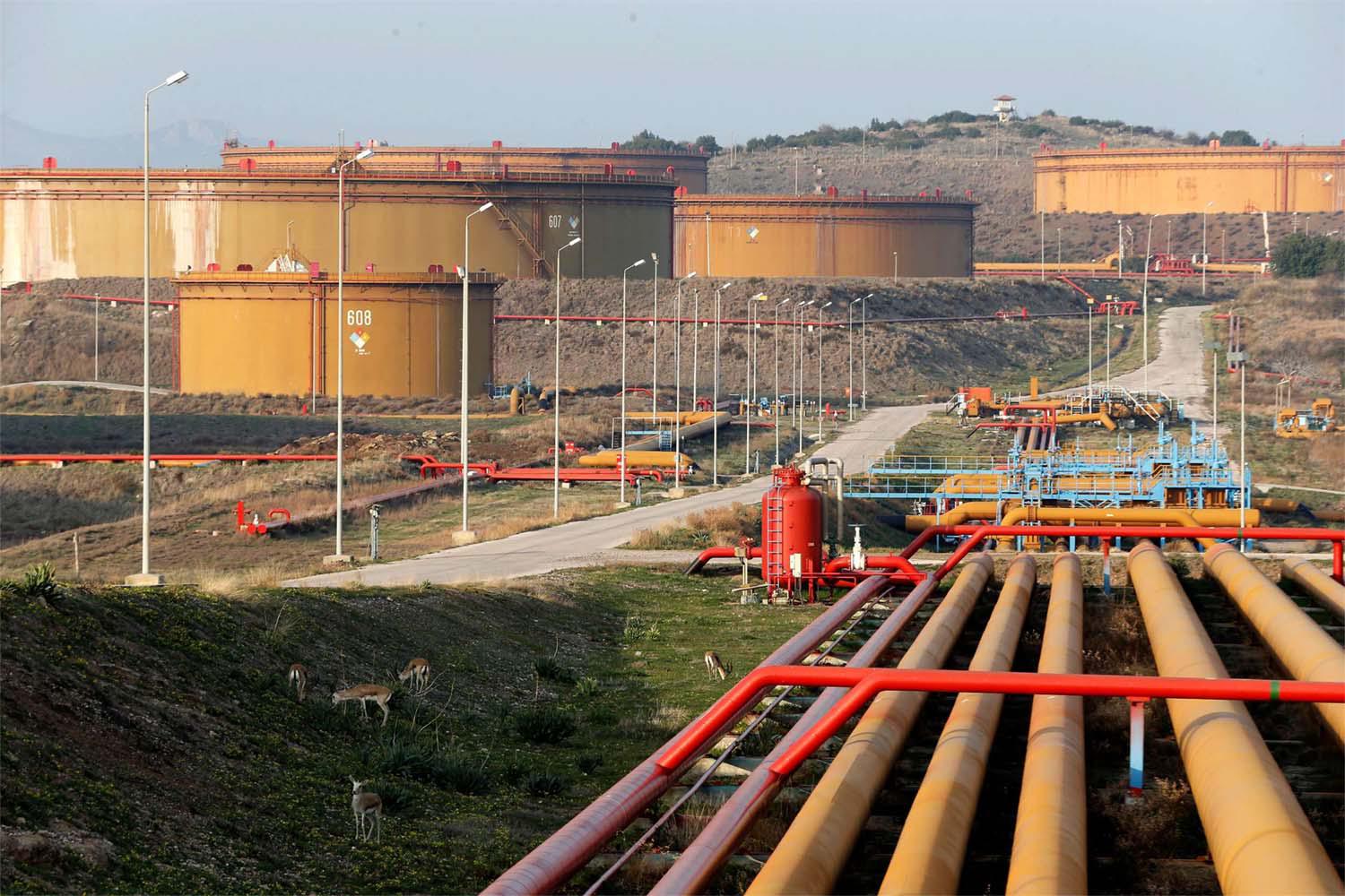The halted flows account for about 0.5% of global oil supply