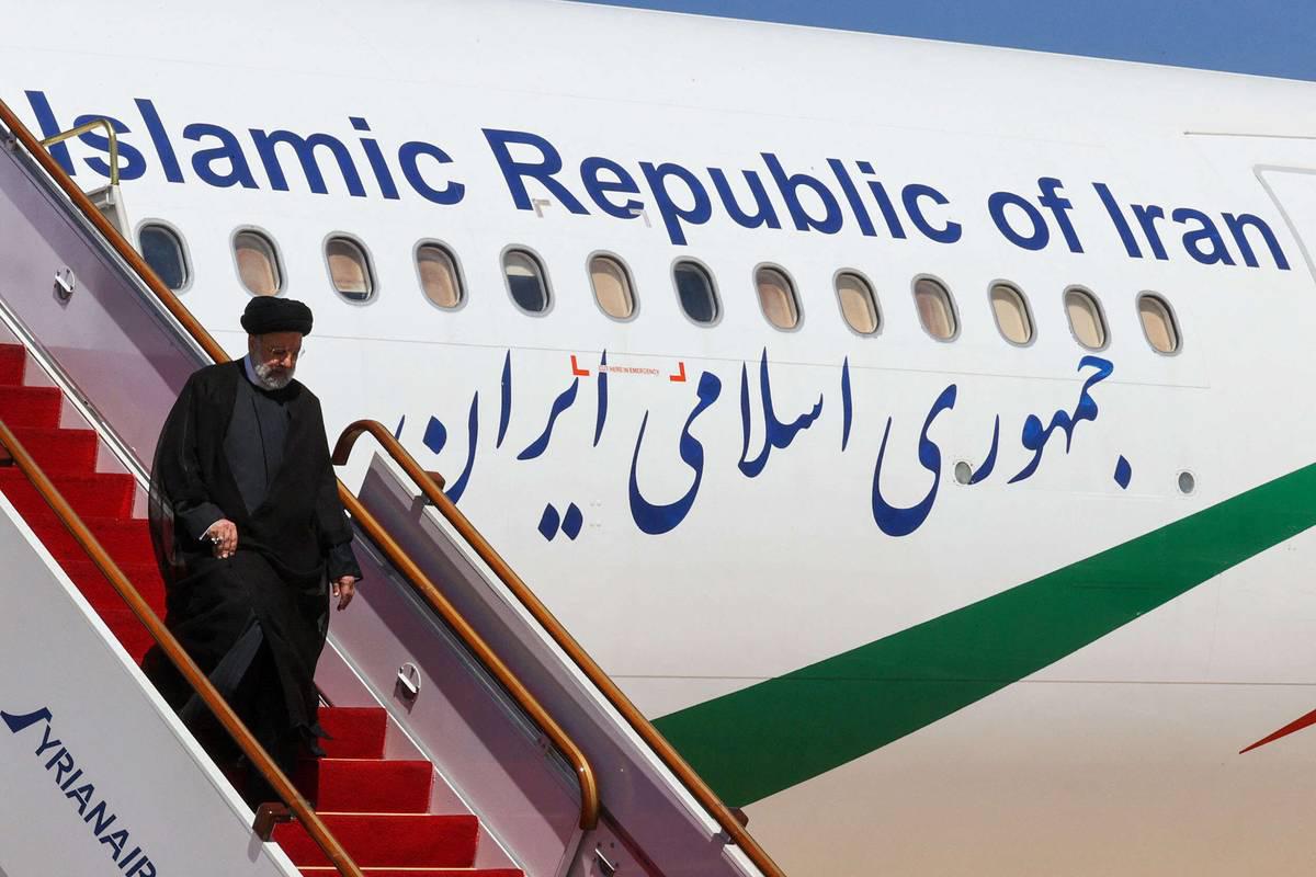 الرئيس الإيراني يصل دمشق