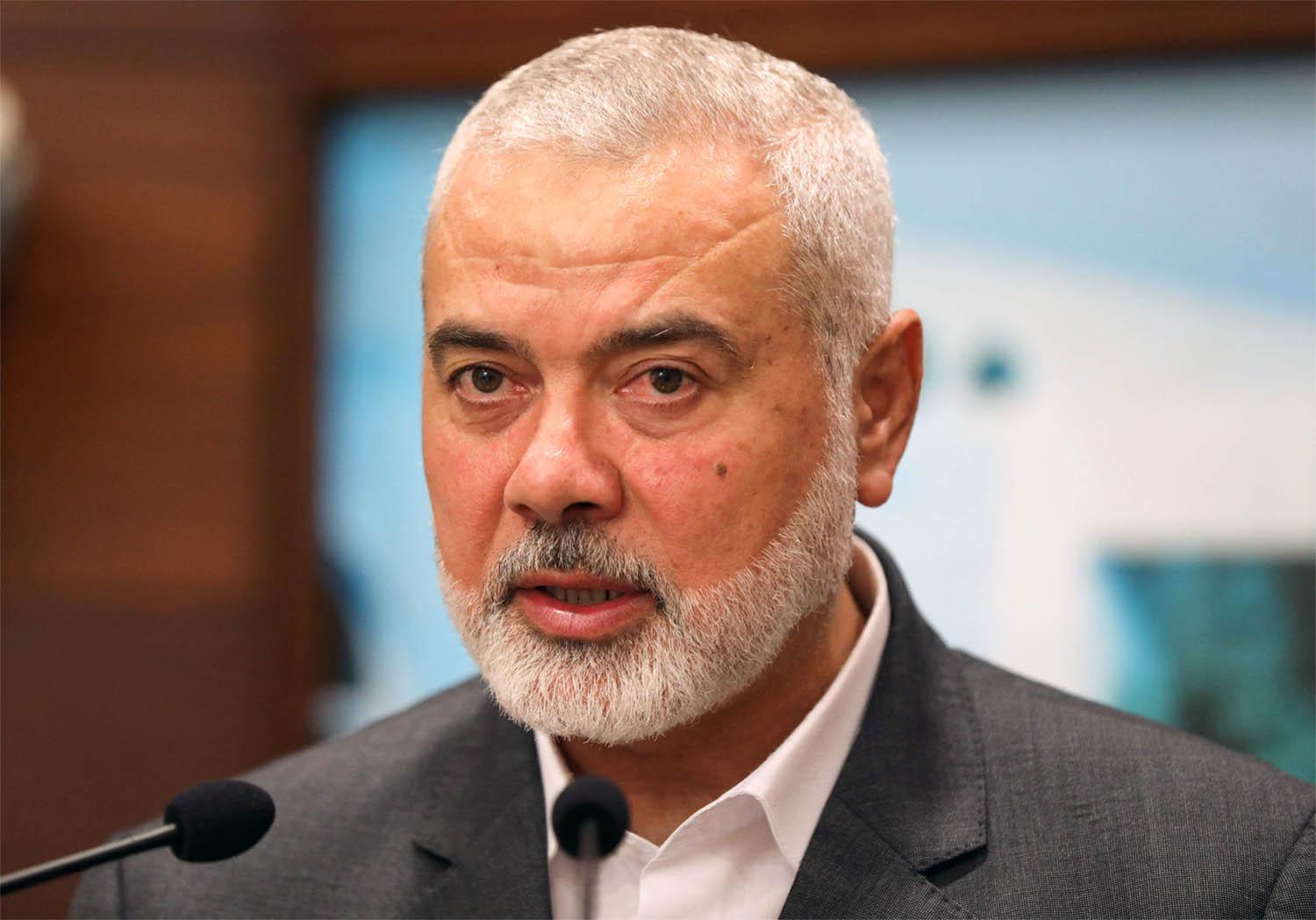 Hamas chief Ismail Haniyeh 