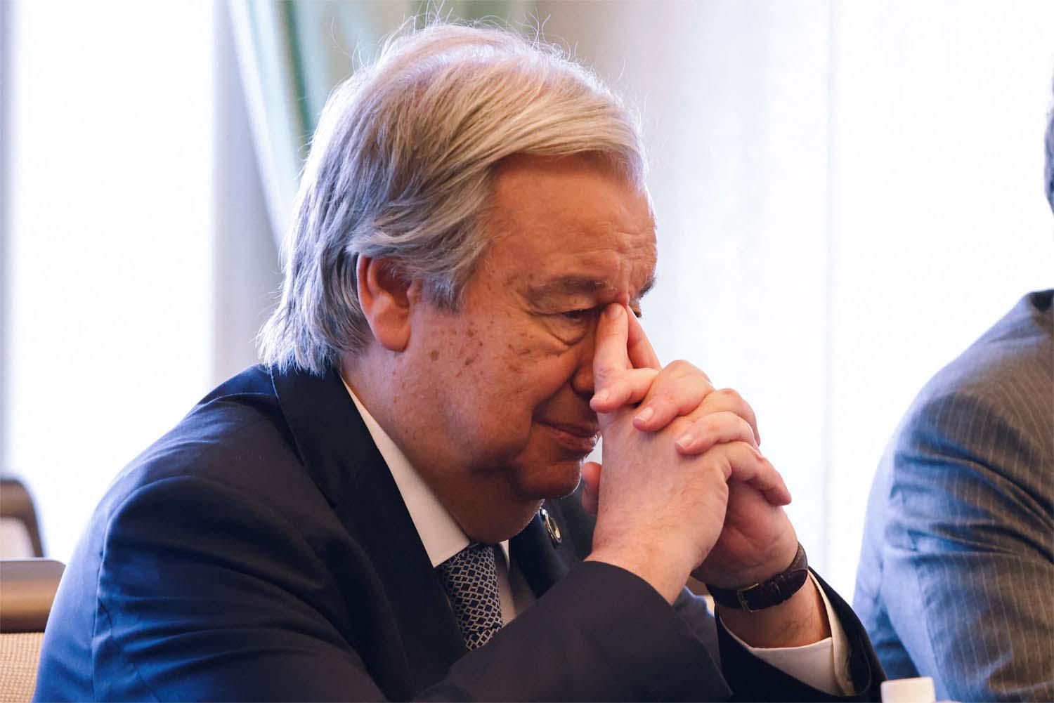 UN Secretary-General Antonio Guterres 