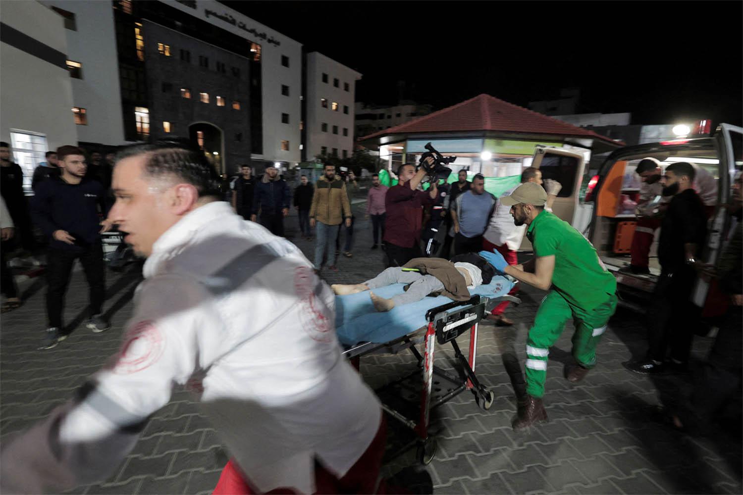 The Palestinian foreign ministry strongly condemned Israel's attack