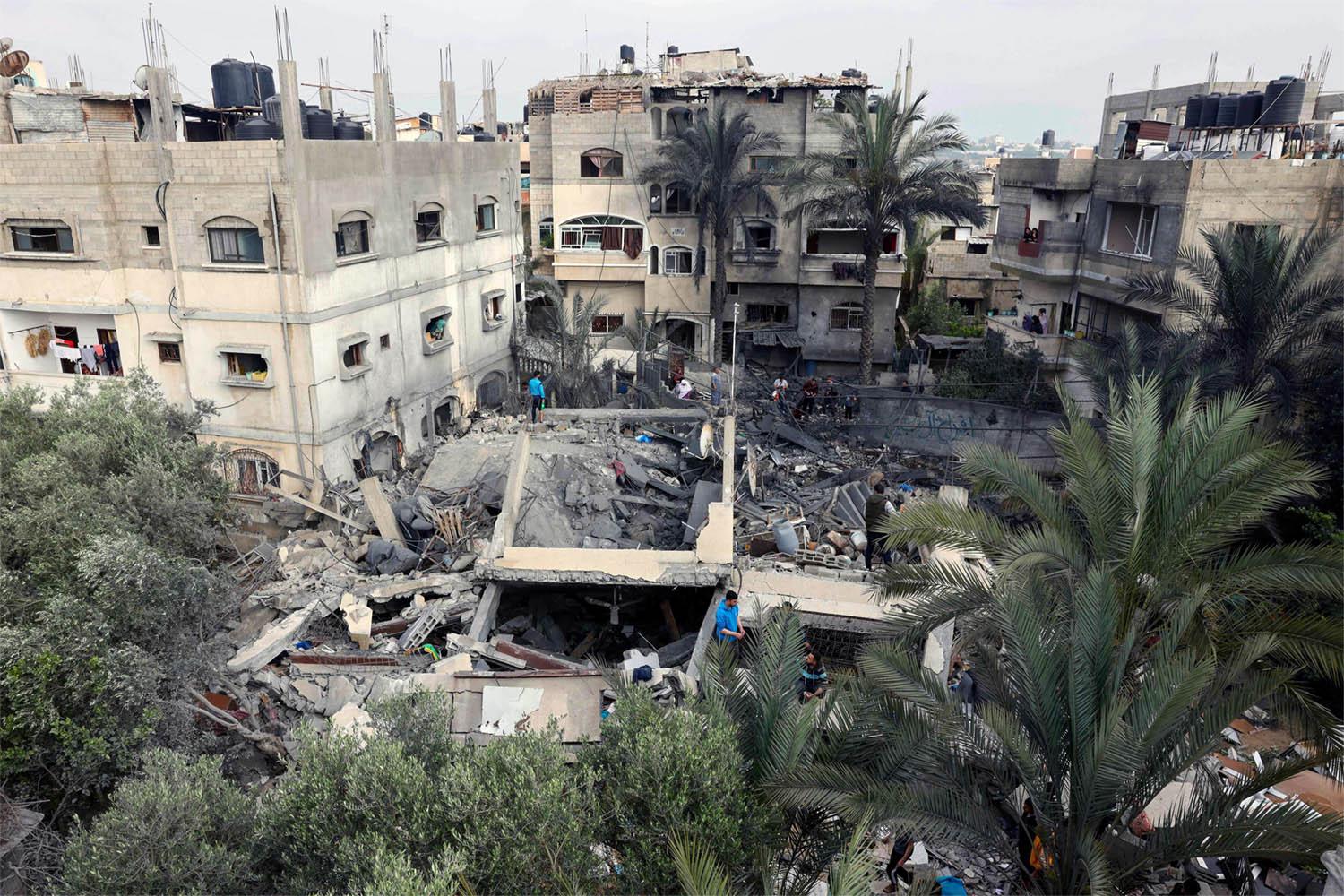 In Gaza, businesses and schools remained closed