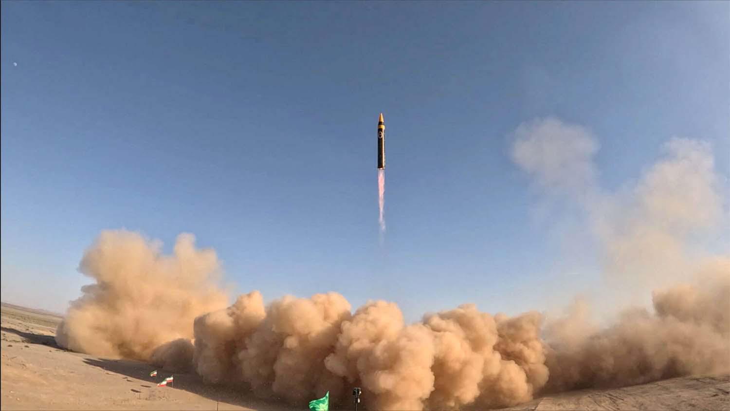 The missile is called Kheibar, a reference to a Jewish castle overrun by Muslim warriors in the early days of Islam