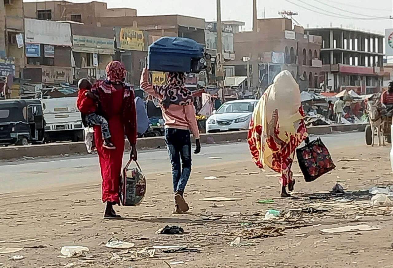 The conflict in Sudan has forced about 100,000 people to flee to neighbouring countries