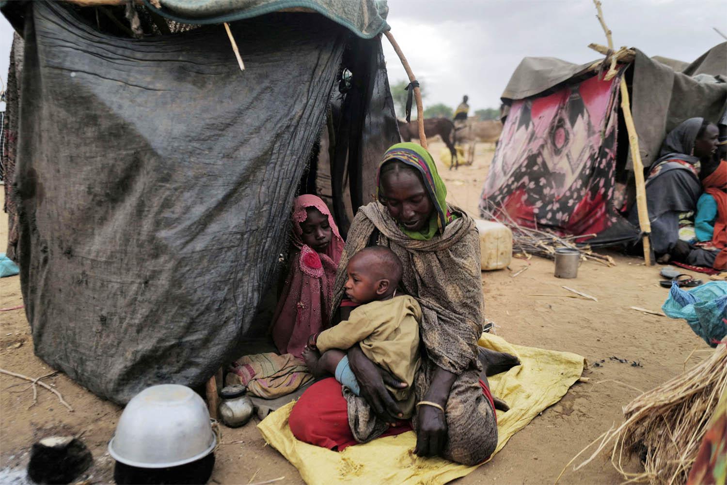Sudanese refugees in Chad