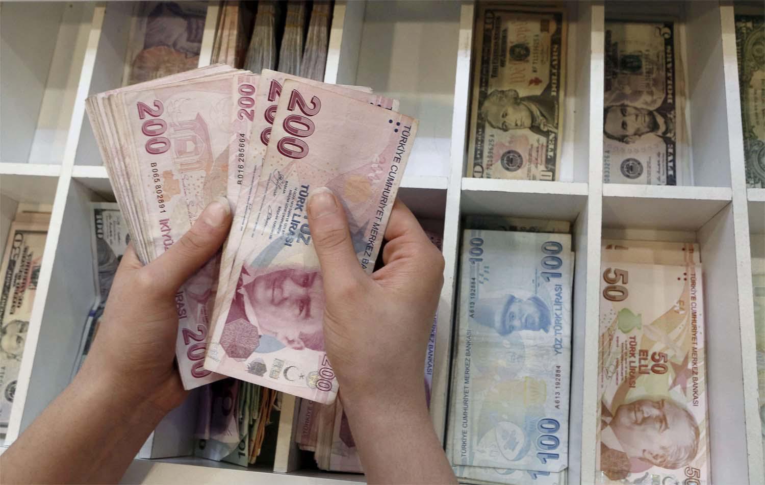 The lira dropped as much as 7% on Wednesday