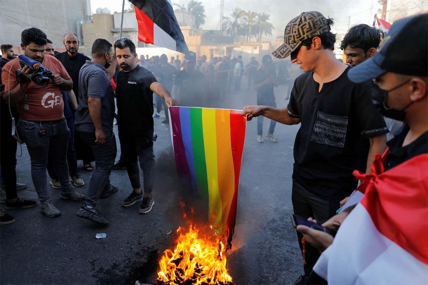 A risk of further protests in coming days