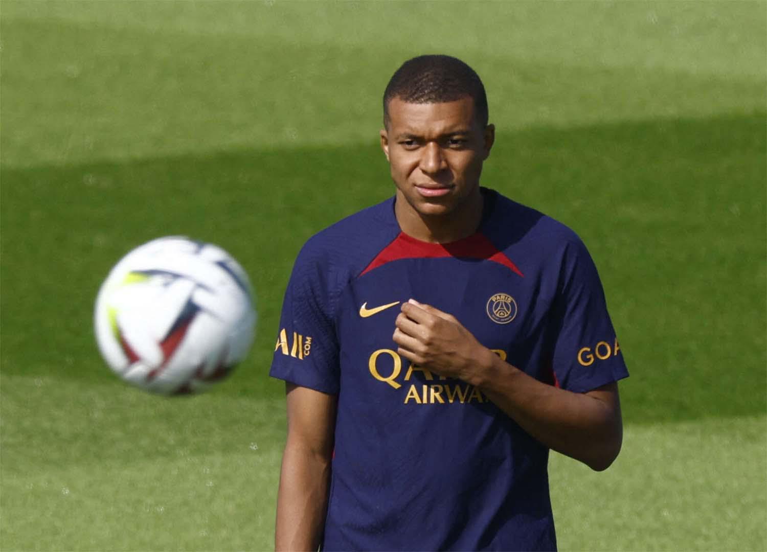 The standoff between Mbappe and the French club reached a new peak at the weekend 
