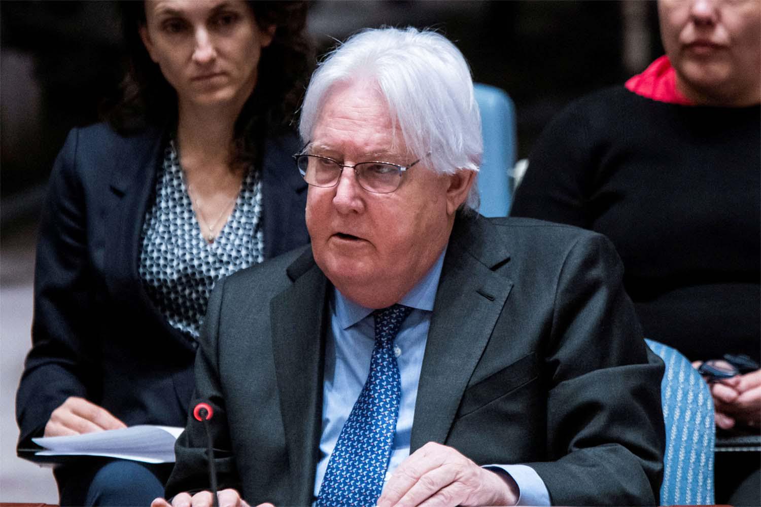 Martin Griffiths, the Under-Secretary-General for Humanitarian Affairs and Emergency Relief Coordinator