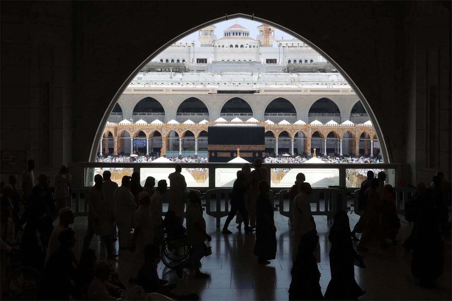 The Grand Mosque in the holy city of Mecca