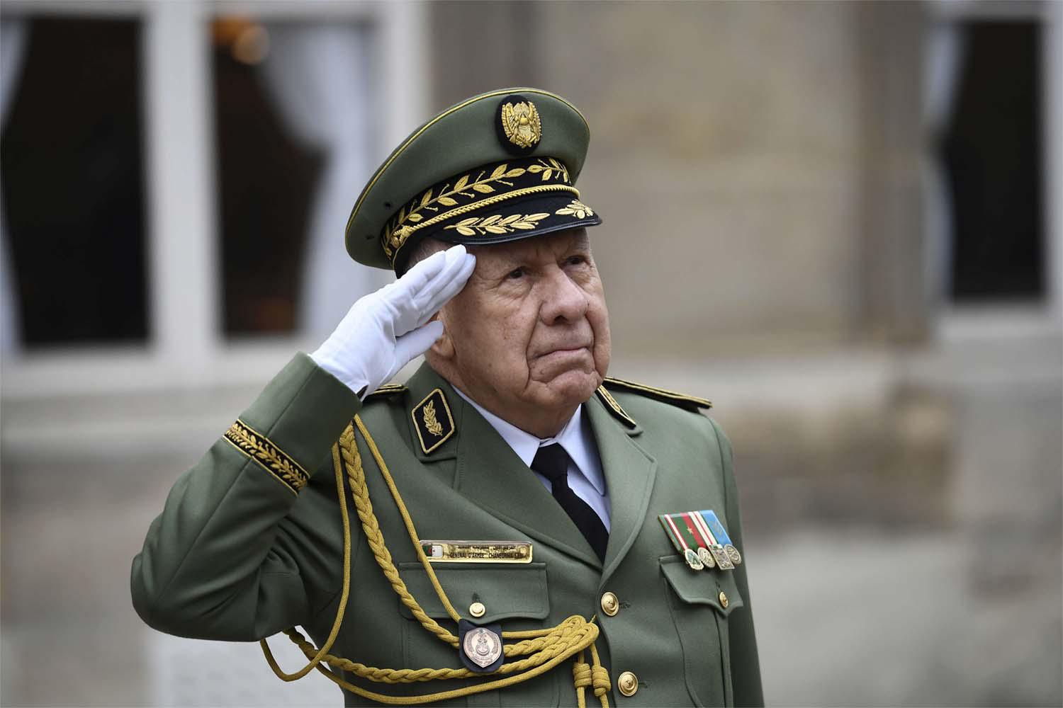 The chief of staff of Algeria's military Said Chanegriha 