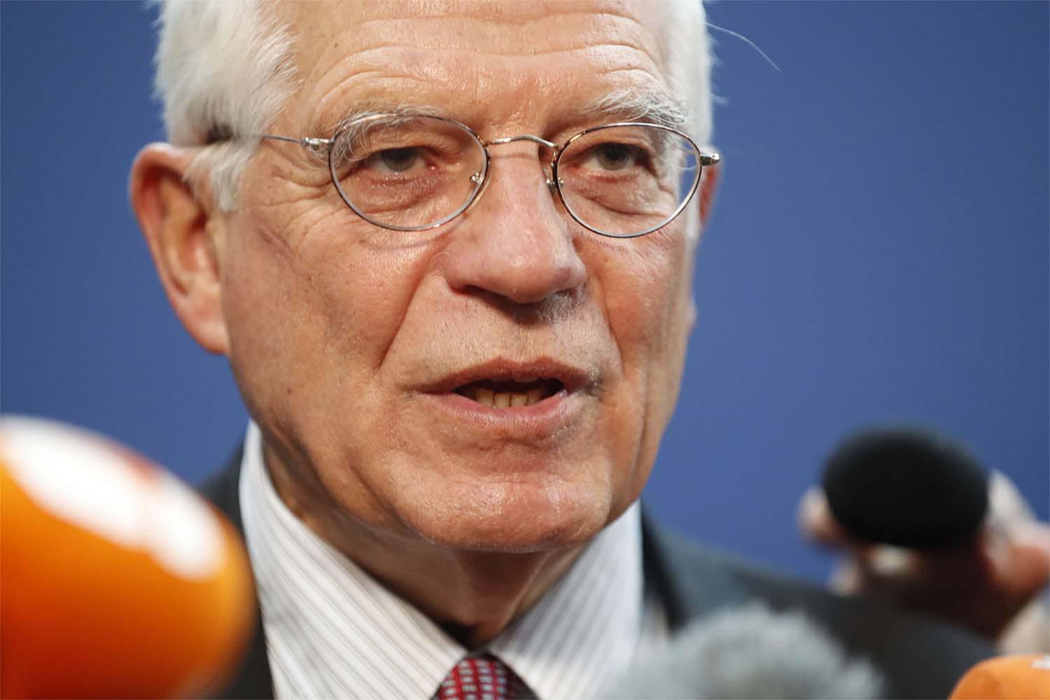 European Union foreign policy chief Josep Borrell 