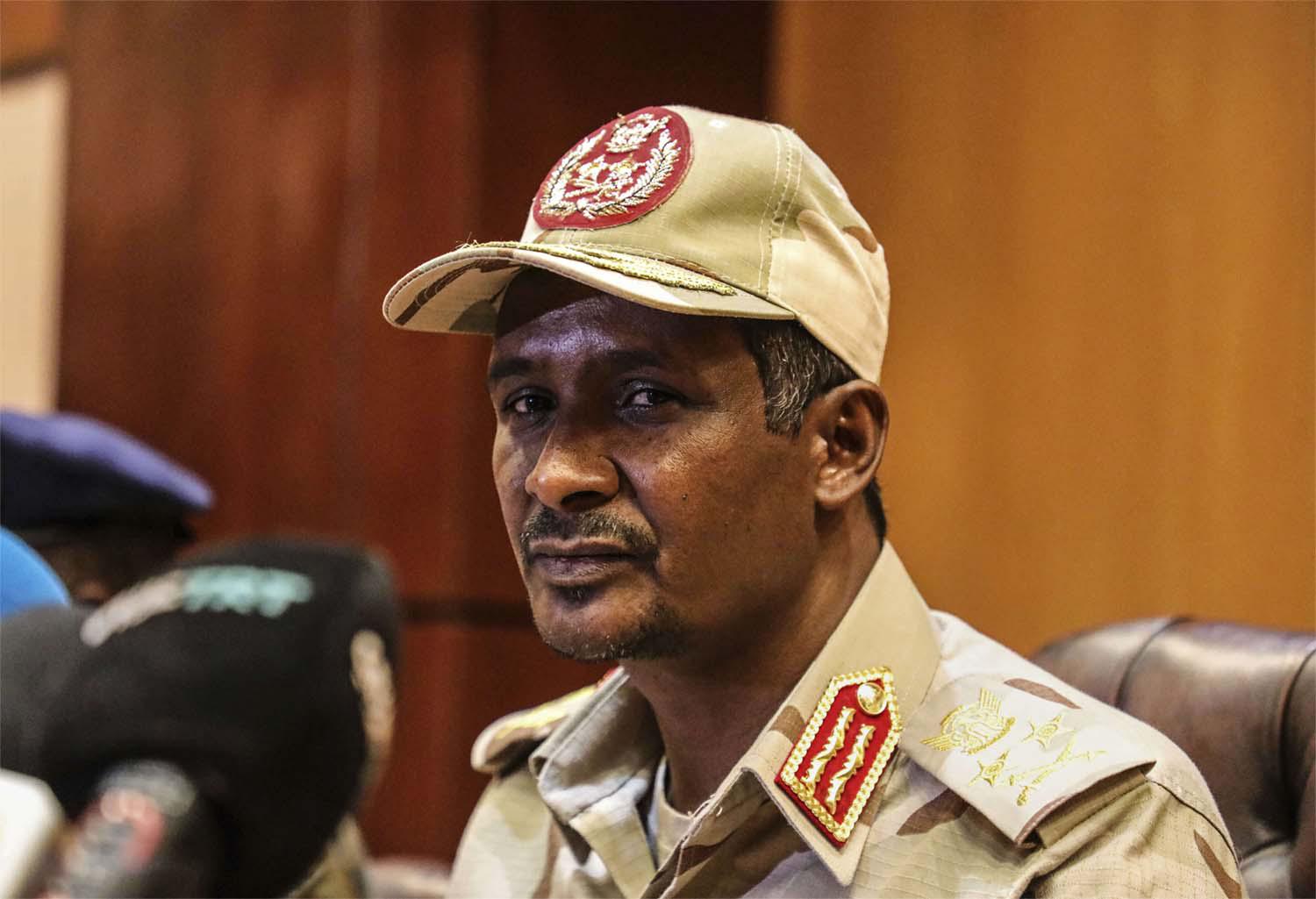 Rapid Support Forces commander Mohamed Hamdan Dagalo 