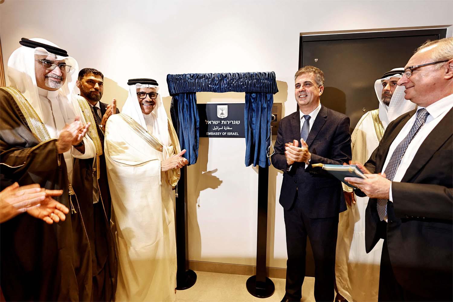 The opening of the Israeli embassy in Bahrain came three years after normalising ties