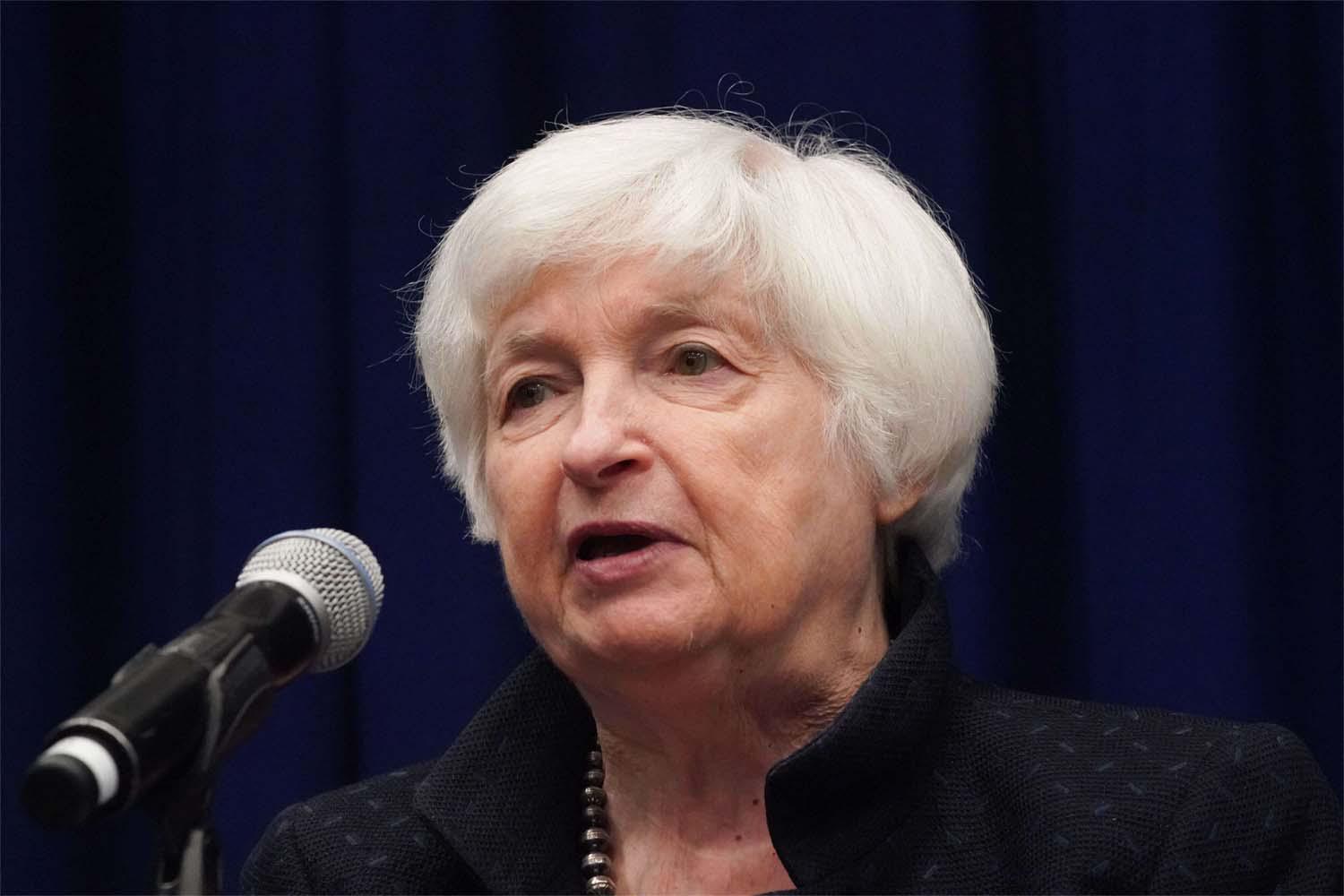 US Treasury Secretary Janet Yellen 