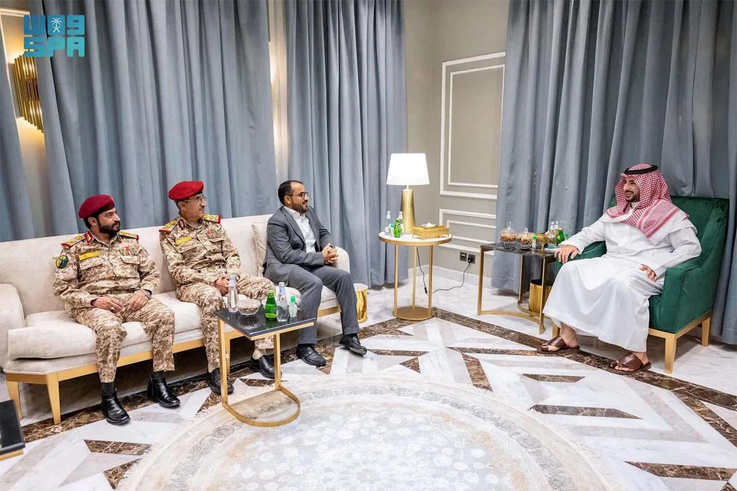 Houthi envoys left Riyadh on Tuesday after a five-day round of talks with Saudi officials 