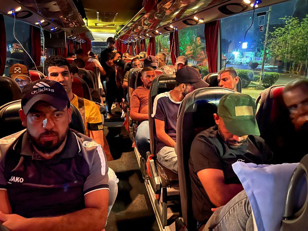 وجهة متظاهري الحشد الحدود الأردنية